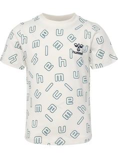 hummel hmlFLOW AOP T-SHIRT S/S Funktionsshirt Kinder MARSHMALLOW
