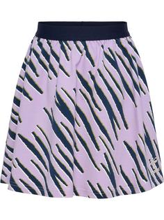 hummel hmlRUSHY AOP SKIRT A-Linien Rock Kinder ORCHID BLOOM