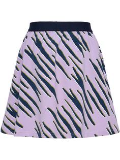 Rückansicht von hummel hmlRUSHY AOP SKIRT A-Linien Rock Kinder ORCHID BLOOM