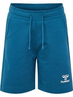 hummel hmlFLOW SHORTS Funktionsshorts Kinder BLUE CORAL