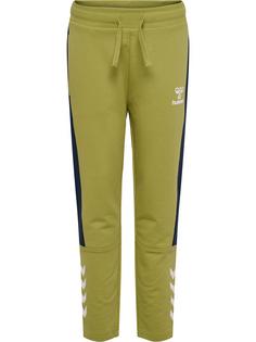 hummel hmlRUSH PANTS Trainingshose Kinder GREEN OLIVE