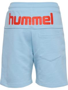 Rückansicht von hummel hmlFLOW SHORTS Funktionsshorts Kinder CERULEAN
