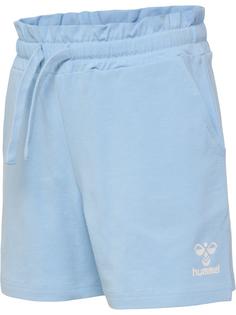 hummel hmlFLOWY RUFFLE SHORTS Funktionsshorts Kinder CERULEAN