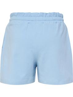 Rückansicht von hummel hmlFLOWY RUFFLE SHORTS Funktionsshorts Kinder CERULEAN