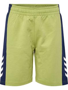 hummel hmlRUSH BLOCK SHORTS Funktionsshorts Kinder GREEN OLIVE