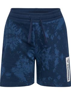 hummel hmlJUMP AOP SHORTS Funktionsshorts Kinder BLACK IRIS