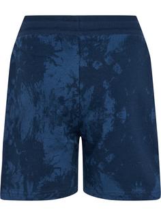 Rückansicht von hummel hmlJUMP AOP SHORTS Funktionsshorts Kinder BLACK IRIS