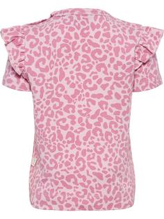 Rückansicht von hummel hmlDREAM IT T-SHIRT S/S Funktionsshirt Kinder PARFAIT PINK
