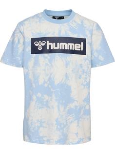 hummel hmlJUMP AOP T-SHIRT S/S Funktionsshirt Kinder CERULEAN