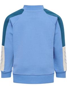 Rückansicht von hummel hmlDREAM ON ZIP JACKET Sweatshirt Kinder SILVER LAKE BLUE