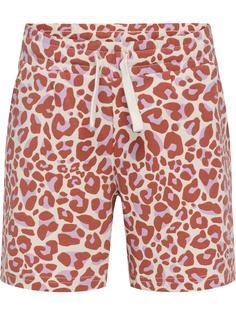 hummel hmlJUMPY AOP SHORTS Funktionsshorts Kinder COPPER BROWN