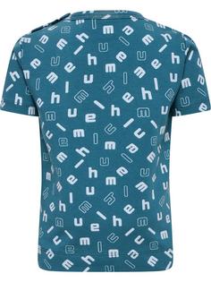 Rückansicht von hummel hmlDREAM AOP T-SHIRT S/S Funktionsshirt Kinder BLUE CORAL