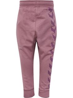 Rückansicht von hummel hmlFASTWO APPLE PANTS Trainingshose Kinder WISTFUL MAUVE