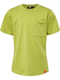 hummel hmlRUSH T-SHIRT S/S Funktionsshirt Kinder GREEN OLIVE