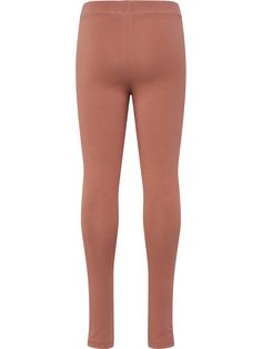 Rückansicht von hummel hmlONZE TIGHTS Tights Kinder COPPER BROWN