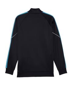 Rückansicht von PUMA Olympique Marseille KING Anthem Jacke Trainingsjacke Herren blau
