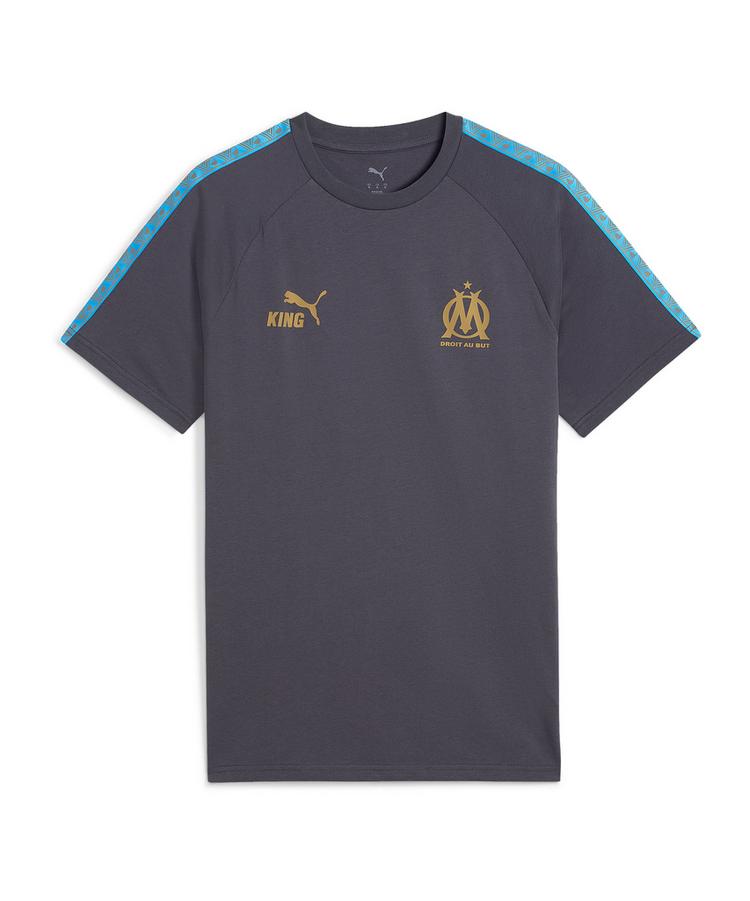 PUMA PUMA Olympique Marseille KING T-Shirt T-Shirt Herren - grau - 0 | SportScheck