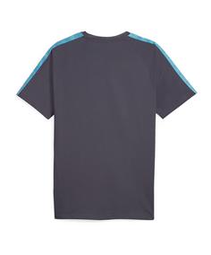 Rückansicht von PUMA Olympique Marseille KING T-Shirt Fanshirt Herren grau