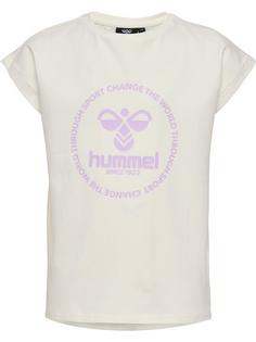 hummel hmlJUMPY T-SHIRT S/S Funktionsshirt Kinder MARSHMALLOW