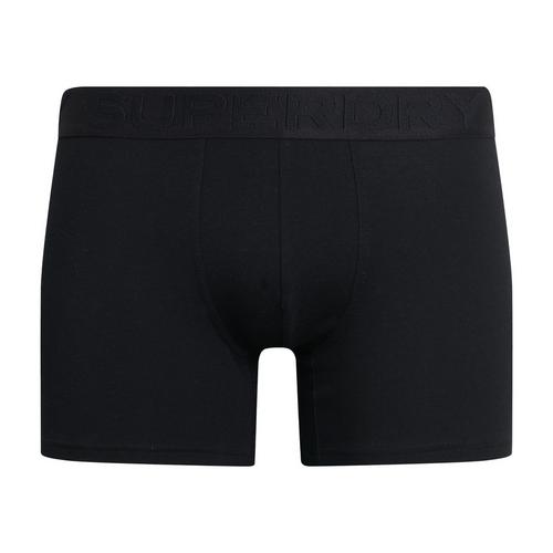 Rückansicht von Superdry Boxershort Hipster Herren Schwarz