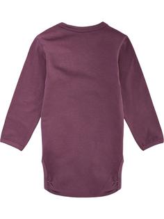 Rückansicht von hummel hmlFASTWO FLIPPER BODY L/S Trainingsanzug Kinder TULIPWOOD
