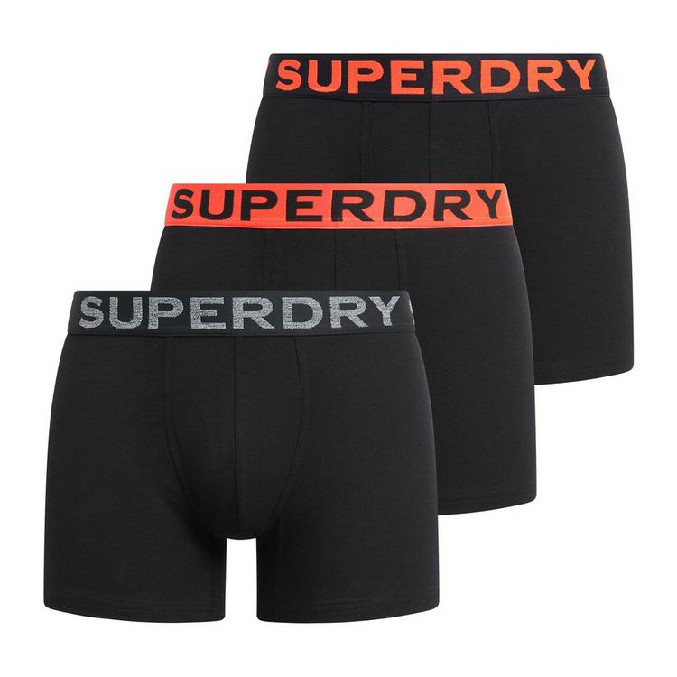 Superdry Superdry Boxershort Unterhose Herren - Schwarz/Orange - 0 | SportScheck