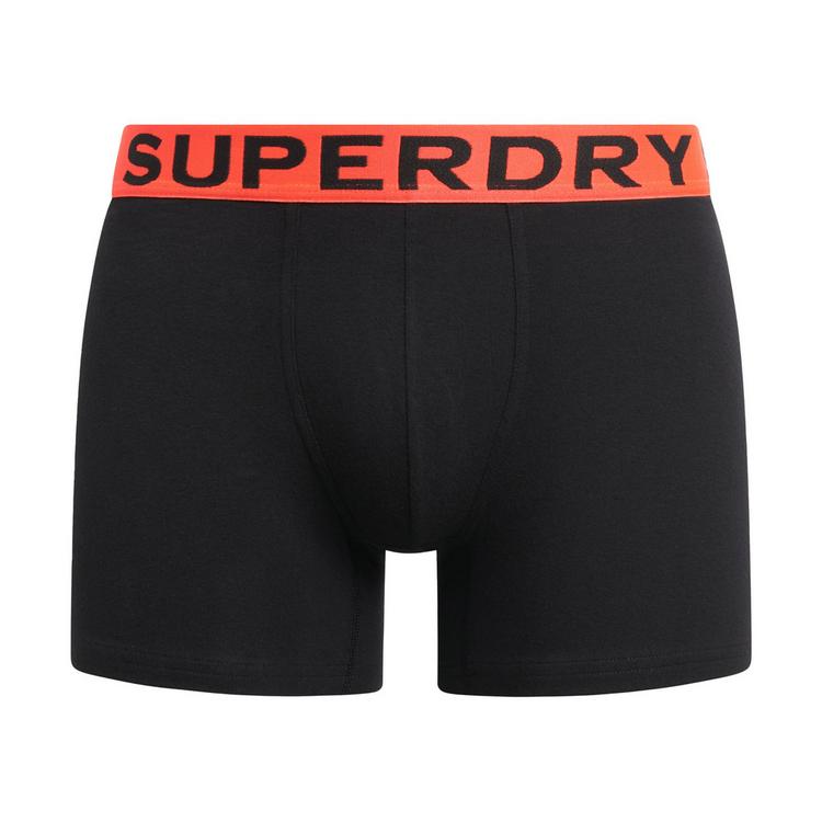Superdry Superdry Boxershort Unterhose Herren - Schwarz/Orange - 1 | SportScheck