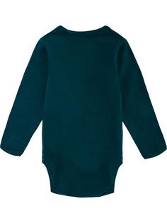 Rückansicht von hummel hmlFASTWO FLIPPER BODY L/S Trainingsanzug Kinder DEEP TEAL