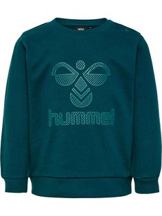 hummel hmlFASTWO LIME SWEATSHIRT Funktionssweatshirt Kinder DEEP TEAL