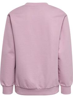 Rückansicht von hummel hmlFAST SWEATSHIRT Sweatshirt Kinder MAUVE SHADOW