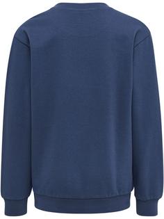 Rückansicht von hummel hmlFAST SWEATSHIRT Sweatshirt Kinder SARGASSO SEA