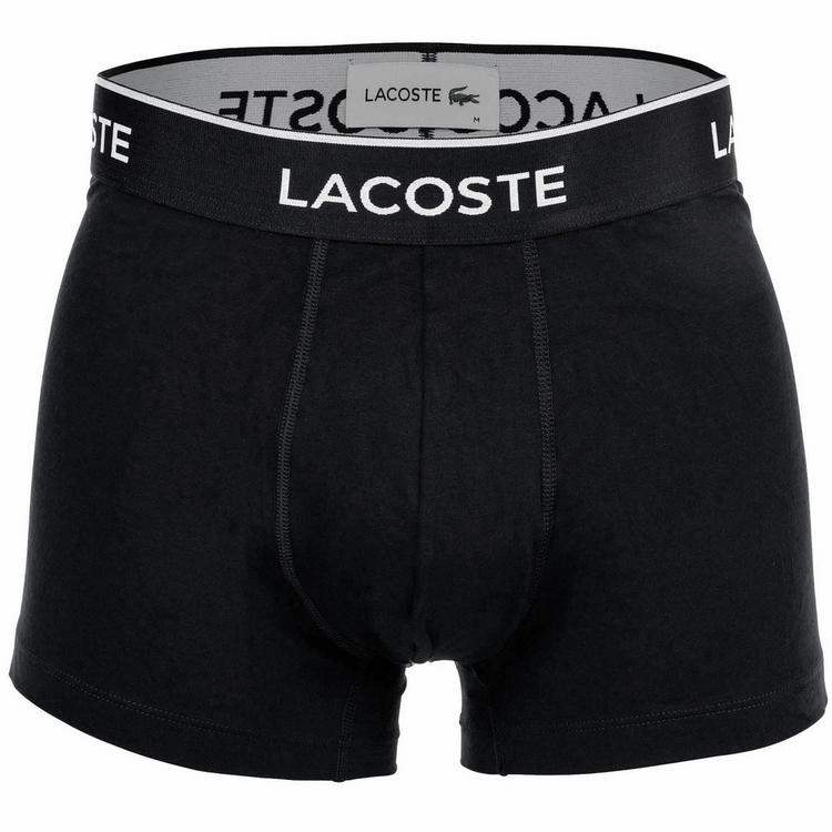 Lacoste Lacoste Boxershort Unterhose Herren - Schwarz/Blau/Gr&uuml;n - 6 | SportScheck