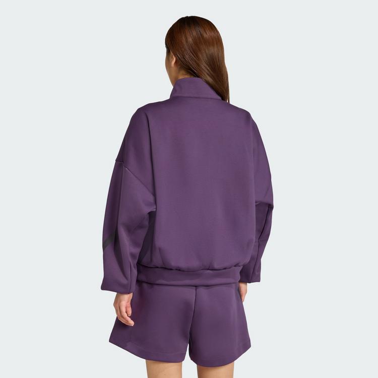 adidas adidas adidas Z.N.E. Trainingsjacke Trainingsanzug Damen - Aurora Plum - 1 | SportScheck