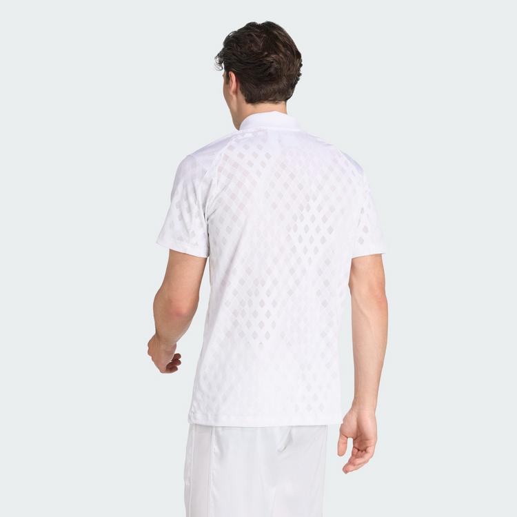 adidas adidas Tennis Pro Climacool+ FreeLift Poloshirt Funktionsshirt Herren - White - 1 | SportScheck