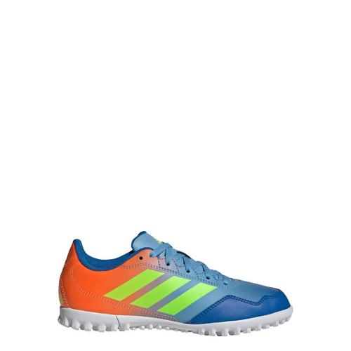 Rückansicht von adidas Youngstar Rise Kids Hockeyschuh Sneaker Kinder Bright Royal / Lucid Lemon / Team Light Blue