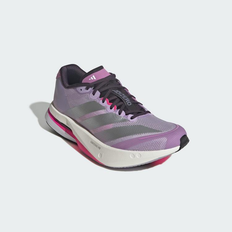 adidas adidas Adizero Boston 13 EQT Schuh Laufschuhe Damen - Powder Plum / Silver Metallic / Shock Pink - 3 | SportScheck