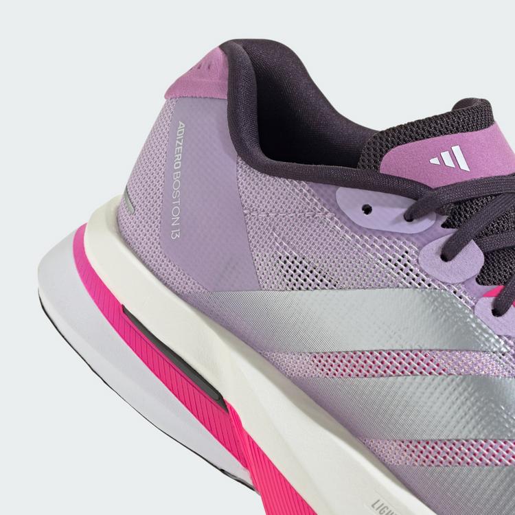 adidas adidas Adizero Boston 13 EQT Schuh Laufschuhe Damen - Powder Plum / Silver Metallic / Shock Pink - 7 | SportScheck