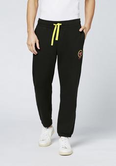 Rückansicht von Chiemsee Sweathose Sweathose Herren 19-3911 Black Beauty
