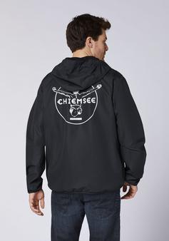 Rückansicht von Chiemsee Regenjacke Funktionsjacke 19-3911 Black Beauty