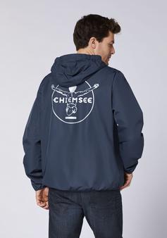 Rückansicht von Chiemsee Regenjacke Funktionsjacke 19-4010 Total Eclipse
