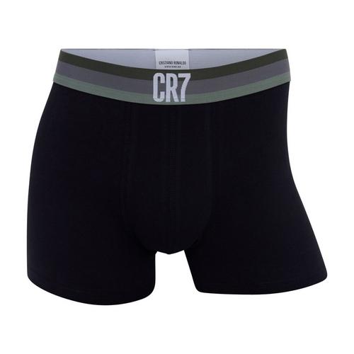 Rückansicht von CR7 Cristiano Ronaldo Boxershort Hipster Herren Schwarz/Grün