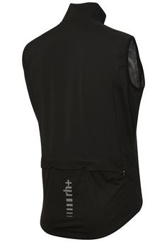 Rückansicht von RH+ All Road Alpha Padded Vest Fahrradweste Herren black