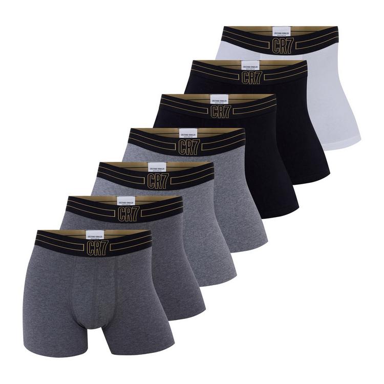 CR7 - Cristiano Ronaldo CR7 - Cristiano Ronaldo Boxershort Unterhose Herren - Schwarz/Wei&szlig;/Grau - 0 | SportScheck