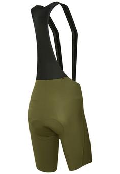 Rückansicht von RH+ Code W Bibshort Bibtights Damen kaki