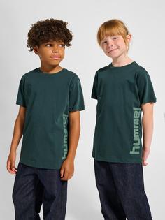 Rückansicht von hummel hmlPRINT T-SHIRT S/S Funktionsshirt Kinder GREEN GABLES