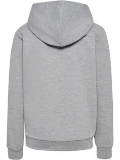 Rückansicht von hummel hmlPROUD HOODIE Hoodie Kinder GREY MELANGE