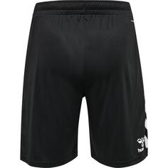 Rückansicht von hummel hmlCORE XK POLY SHORTS Funktionsshorts Herren BLACK3