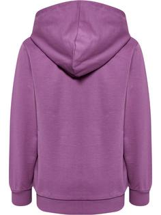 Rückansicht von hummel hmlFAST HOODIE Hoodie Kinder ARGYLE PURPLE