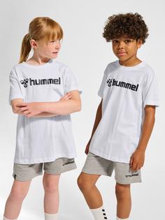 Rückansicht von hummel hmlMOVER COTTON T-SHIRT S/S KIDS Funktionsshirt Kinder WHITE