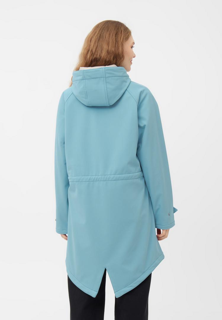 Derbe Derbe Island Friese Softshelljacke Damen - milky blue/cobblestone - 2 | SportScheck